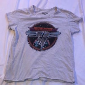 S Forever 21 Van Halen crop top